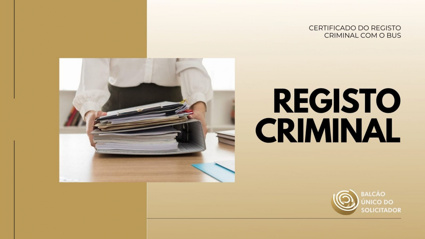 Certificado do Registo Criminal 