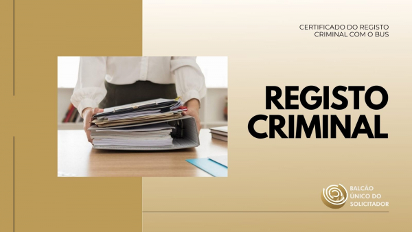 Certificado do Registo Criminal 
